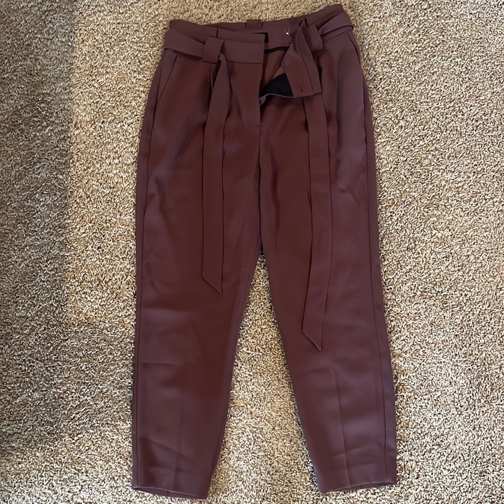 Express size 6S paper bag tie waist pants